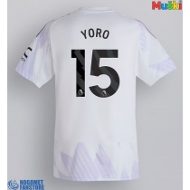 Manchester United Leny Yoro #15 Gostujuci Dres 2025-26 Kratak Rukav